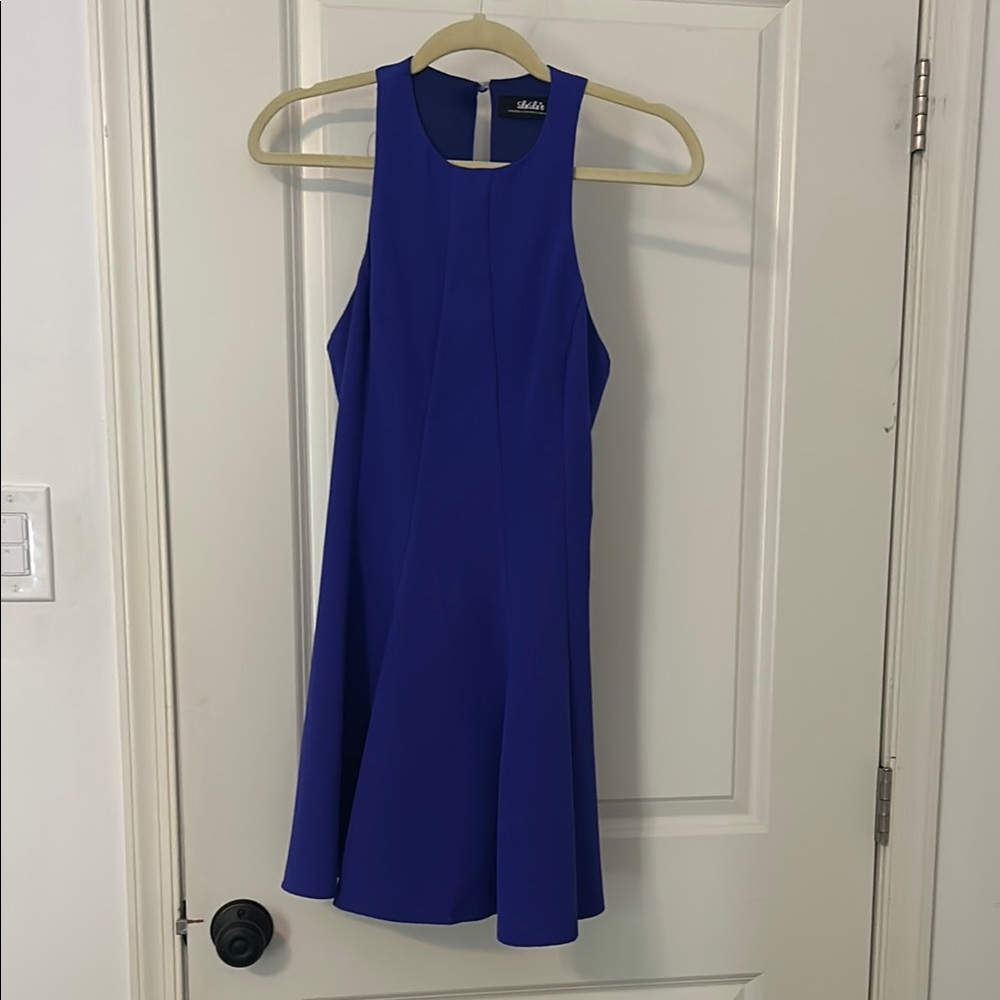Lulu's Vibrant Blue Mini Dress